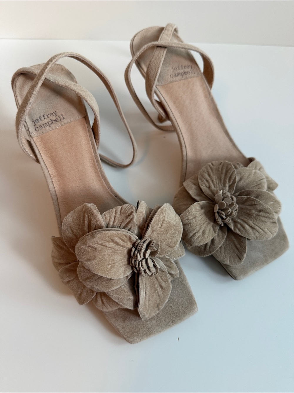 Jeffrey Campbell Women's Honolulu Floral High Heel Sandals